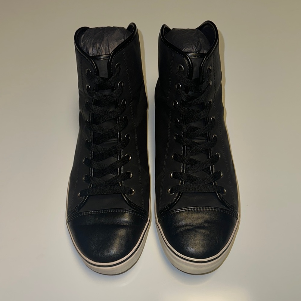 Banana Republic Black High-Top Sneakers